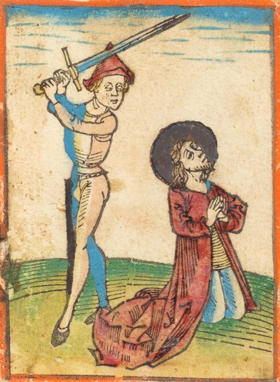 Egy szent vértanúsága, c. 1480. alkotó: Unbekannt