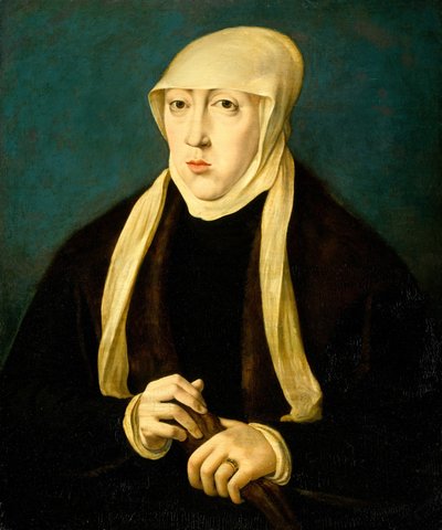 Mária 1505-1558, Magyarország királynője. alkotó: Unbekannt