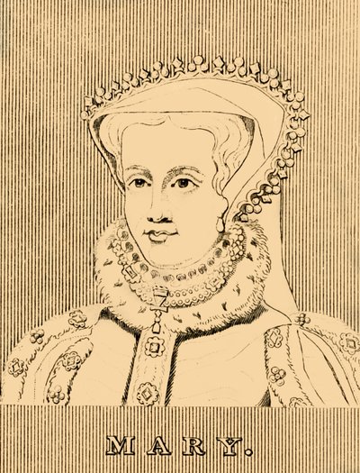 Mária, 1516-1558, 1830. alkotó: Unbekannt