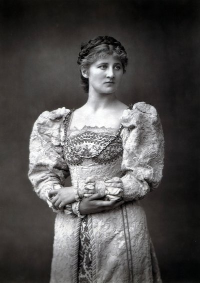 Mary Anderson 1859-1940, amerikai színpadi színésznő, 19. század vége alkotó: Unbekannt