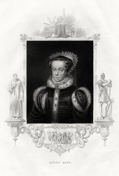 Mária I. 1516-1558, más néven Mária Tudor, 1860 alkotó: Unbekannt