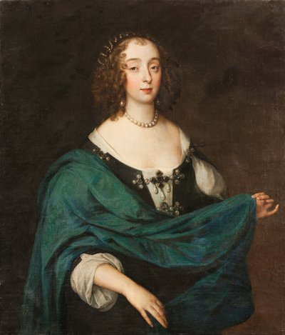 Mary Stewart, Richmond hercegnője és Lennox hercegné 1622-1685, c. 1640. alkotó: Unbekannt