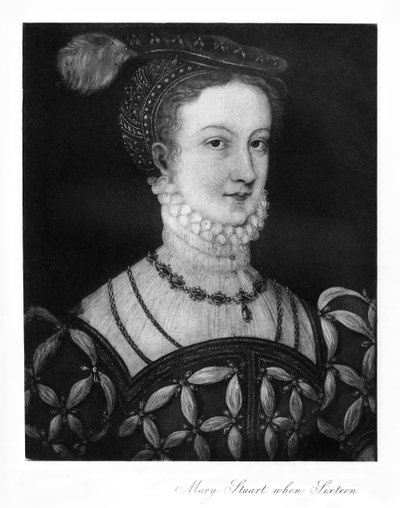 Mary Stuart tizenhat évesen, 1907 alkotó: Unbekannt