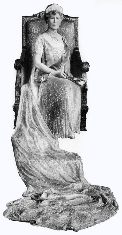 Mary of Teck, az Egyesült Királyság V. György királynője, 1930-as évek alkotó: Unbekannt