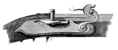 Matchlock, 17. század vége, a londoni Towerből, 1880 alkotó: Unbekannt
