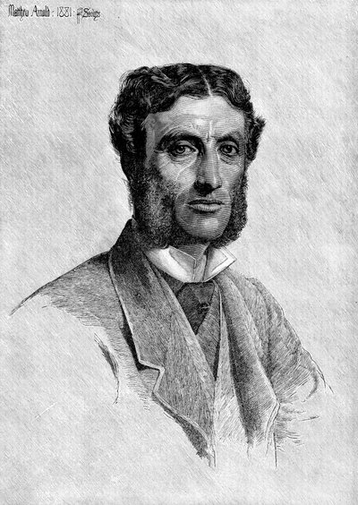 Matthew Arnold 1822-1888, brit költő, kritikus és oktatási szakember, 1881 alkotó: Unbekannt
