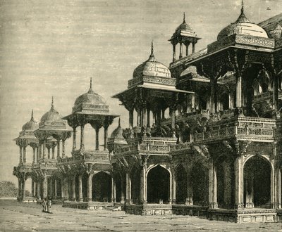 Akbar mauzóleuma, Secundra, 1890. alkotó: Unbekannt