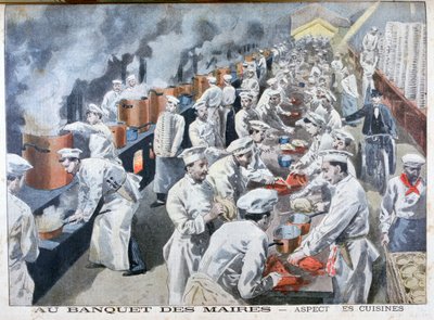 Polgármesteri bankett, Párizs, 1900 alkotó: Unbekannt