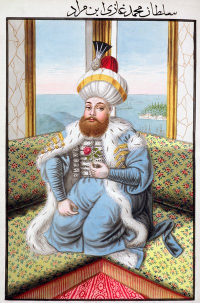 II. Mehmed oszmán császár, 1808 alkotó: Unbekannt