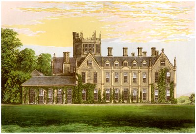 Melbury House, Dorset, Ilchester grófjának otthona, 1880 alkotó: Unbekannt