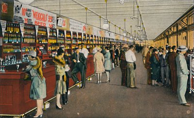 Mexicali Beer Hall, A világ leghosszabb bárja, 1939 alkotó: Unbekannt