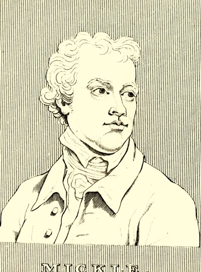 Mickle, 1734-1788, 1830. alkotó: Unbekannt