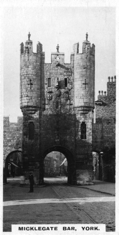 Micklegate Bar, York, 1920-as évek alkotó: Unbekannt