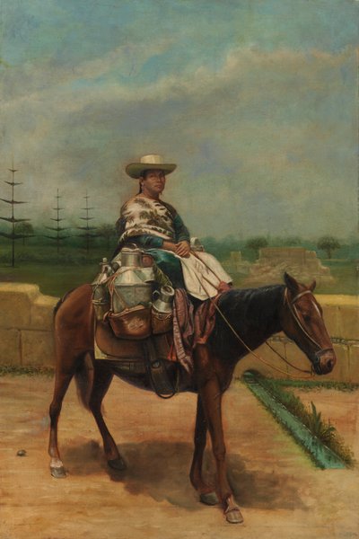 Milk Woman, kb. 1890-1892. alkotó: Unbekannt