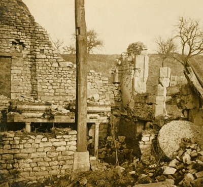 Malom Les Épargesben, Észak-Franciaországban, 1914-1918 között. alkotó: Unbekannt