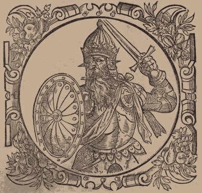 Mindaugas, Litvánia királya Indulás: Sarmatiae Europeae desscriprio..., A. Guagnini, 1578 alkotó: Unbekannt