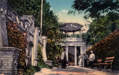 18-as ásványvízforrás, Yessentuki, Oroszország, 1900-as évek. alkotó: Unbekannt