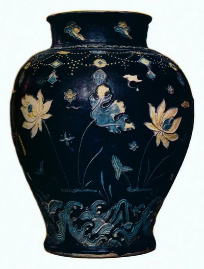 Ming Dynasty, Fahua vase, 15th century alkotó: Unbekannt