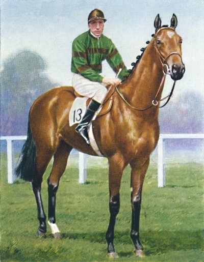 Mirza II, Jockey: H. Wragg, 1939 alkotó: Unbekannt