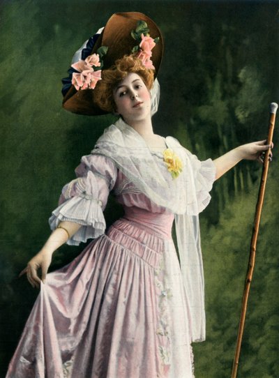 Marthe Regnier kisasszony, Jacqueline szerepe. - Átjáró. - Vaudeville, 1904. alkotó: Unbekannt