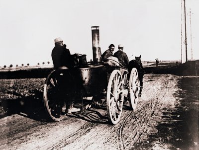Mobil konyha felfelé haladva, c1914-c1918 alkotó: Unbekannt