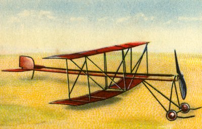 Kétfedelű repülőgép modell, 1932. alkotó: Unbekannt