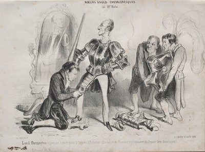 Angol-lovagi modor, 1839. alkotó: Unbekannt