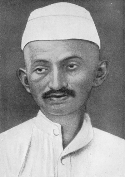 Mohandas Karamchand Gandhi 1869-1948, indiai nacionalista vezető, 1926 alkotó: Unbekannt