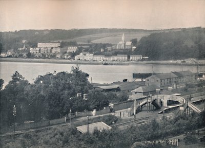 Monkstown – A Monkstown mólóállomástól, 1895 alkotó: Unbekannt