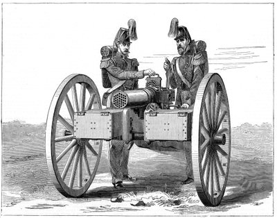Montigny géppuska, 1870 alkotó: Unbekannt