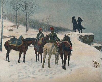 Moreau és vezérkari főnöke, Dessoles őrnagy, 1800, 1876, 1896 alkotó: Unbekannt
