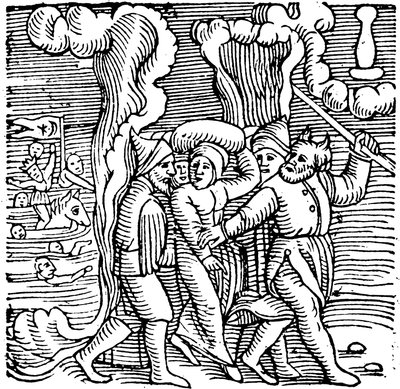 Mózes kiszabadítja az izraelitákat Egyiptomból, 1557 alkotó: Unbekannt
