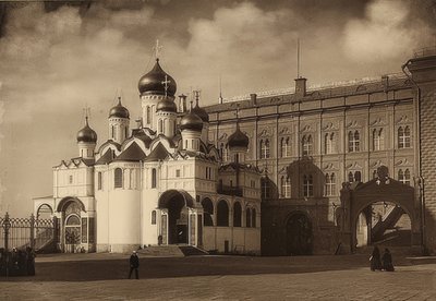 Moszkva. Angyali üdvözlet katedrális. 1900 körül alkotó: Unbekannt