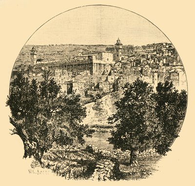 Mecset Hebronban, 1890. alkotó: Unbekannt