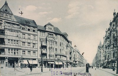 Motzstrasse, Berlin, Németország, 1910-es évek alkotó: Unbekannt