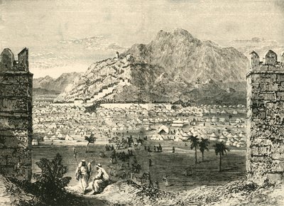 Az Arafat-hegy, Mekka közelében, 1890. alkotó: Unbekannt