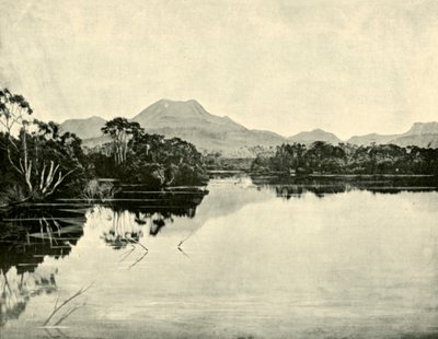 Mount Gould, Du Cane hegység, Narcissus folyó, St. Clair-tó, 1901. alkotó: Unbekannt