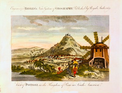 Potosi-hegy, Bolívia, 1788. alkotó: Unbekannt