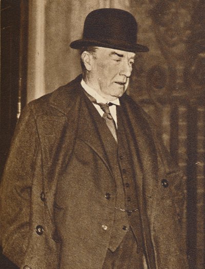 Mr. Baldwin a 10-es számról indul, hogy meglátogassa Edward királyt az erődben, 1936. december 5. alkotó: Unbekannt