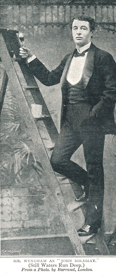 Charles Wyndham úr, 1890 körül alkotó: Unbekannt