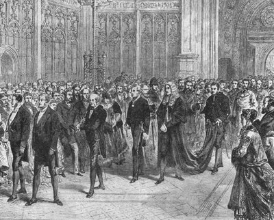 Mr Gladstones Első Premiership: Az 1868-1874-es parlament ülése, 1901. alkotó: Unbekannt