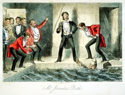 Mr Jorrockss Bath, 1845 alkotó: Unbekannt
