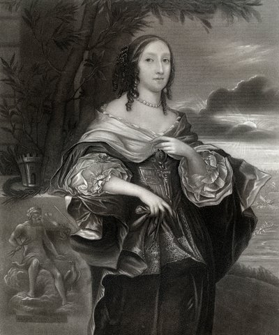 Mrs. Claypole Elizabeth Cromwell, Oliver Cromwell második lánya, 17. század, 1899 alkotó: Unbekannt