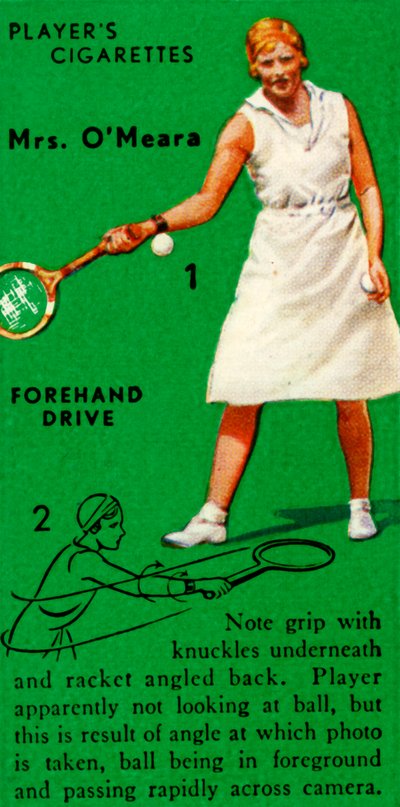 Mrs. OMeara – Forehand Drive, 1935. alkotó: Unbekannt