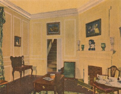 Mrs. Washingtons Sitting Room, 1946 alkotó: Unbekannt