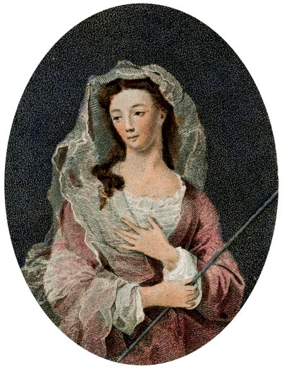 Woffington asszony, 1795 alkotó: Unbekannt