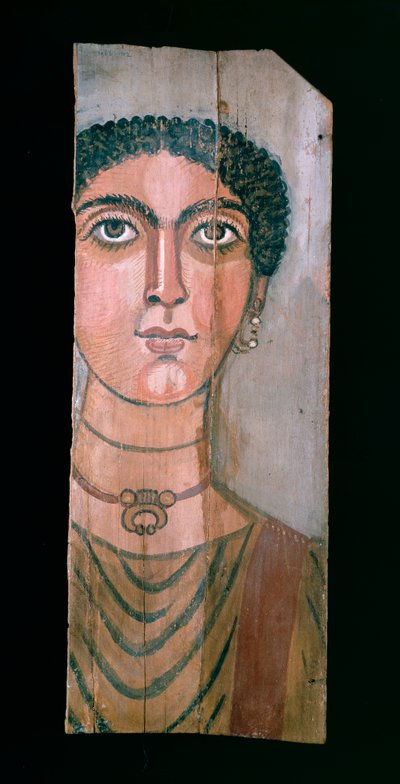 Múmiaportré, Kr.u. 90-110. alkotó: Unbekannt
