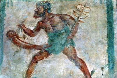Merkúr falfestmény, Pompeii, Olaszország alkotó: Unbekannt