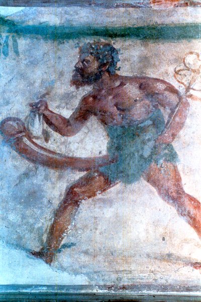 Merkúr falfestmény, Pompeii, Olaszország alkotó: Unbekannt