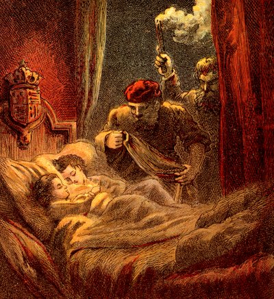 A kis hercegek gyilkossága, 1483, 1850 alkotó: Unbekannt